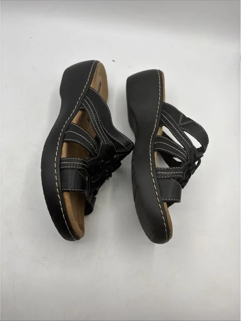 Clarks Delana Venna Comfort Sandals Cut Out Detail Women’s Size 7